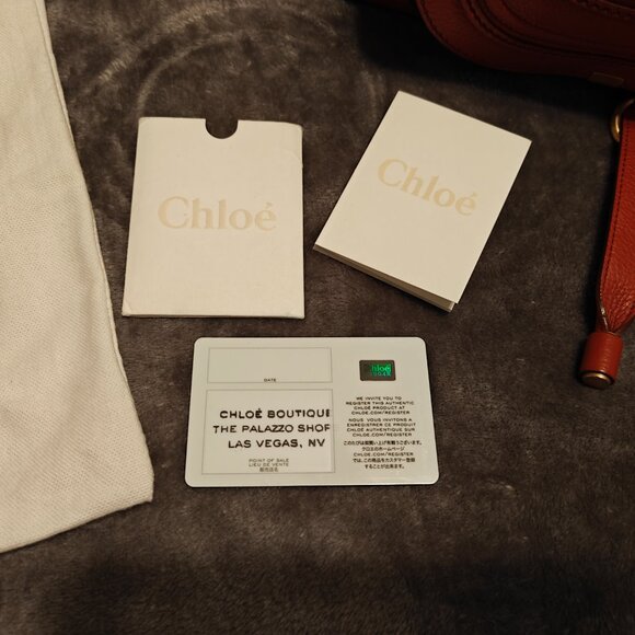 Chloe Marcie Bag in Grained Leather - Picture 3 of 13